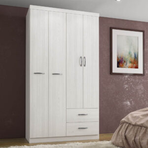 Closet Charm 4 Puertas 2 Cajones Teka
