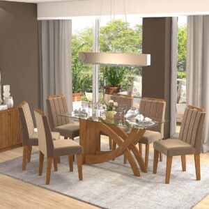 Juego de Comedor Flavia 6 Sillas