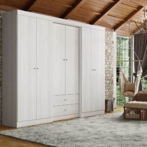 Closet Styllus 6 Puertas 2 Cajones