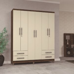 Closet Imbua 6 Puertas 4 Cajones