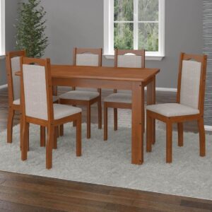 Juego de Comedor Leticia 6 Sillas