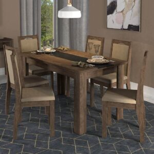 Juego de Comedor Barbara 6 Sillas