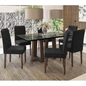 Juego de Comedor caroline 6 Sillas