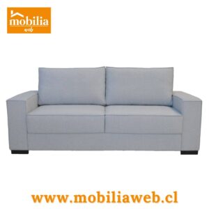 Sofá 2 Cuerpos con Resortes Potenza - MobiliaWeb
